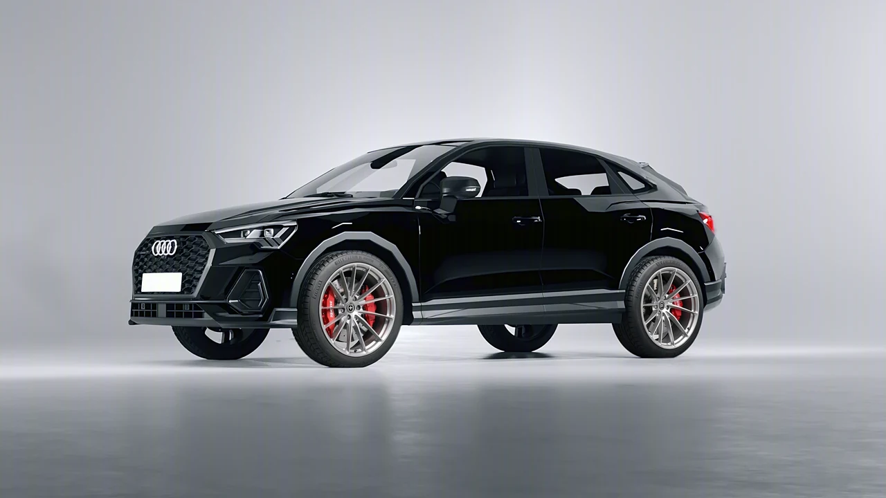Audi Q3 Sportback 2020 on HRE Performance Wheels P103 forged wheels, front three-quarter view