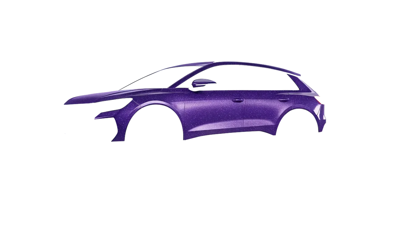 Audi Q4 e-tron 2021 wrapped in Purple (Avery Dennison SW900-587-D), front three-quarter view