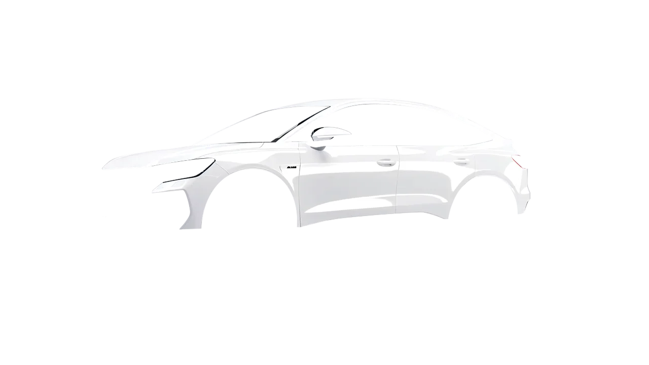 Audi Q4 Sportback e-tron 2021 wrapped in Gloss White (3M G10), front three-quarter view