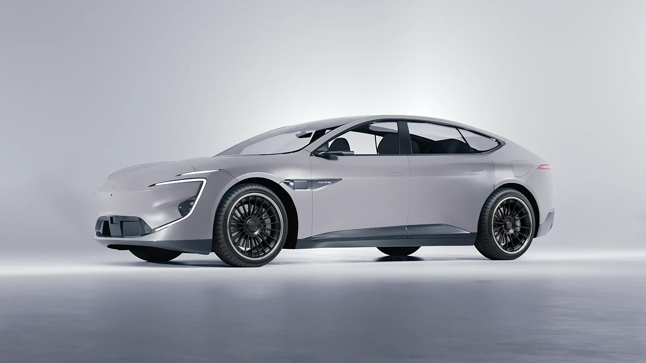 Avatr 12 2025 on RDB LA Twenty Two forged wheels, front three-quarter view