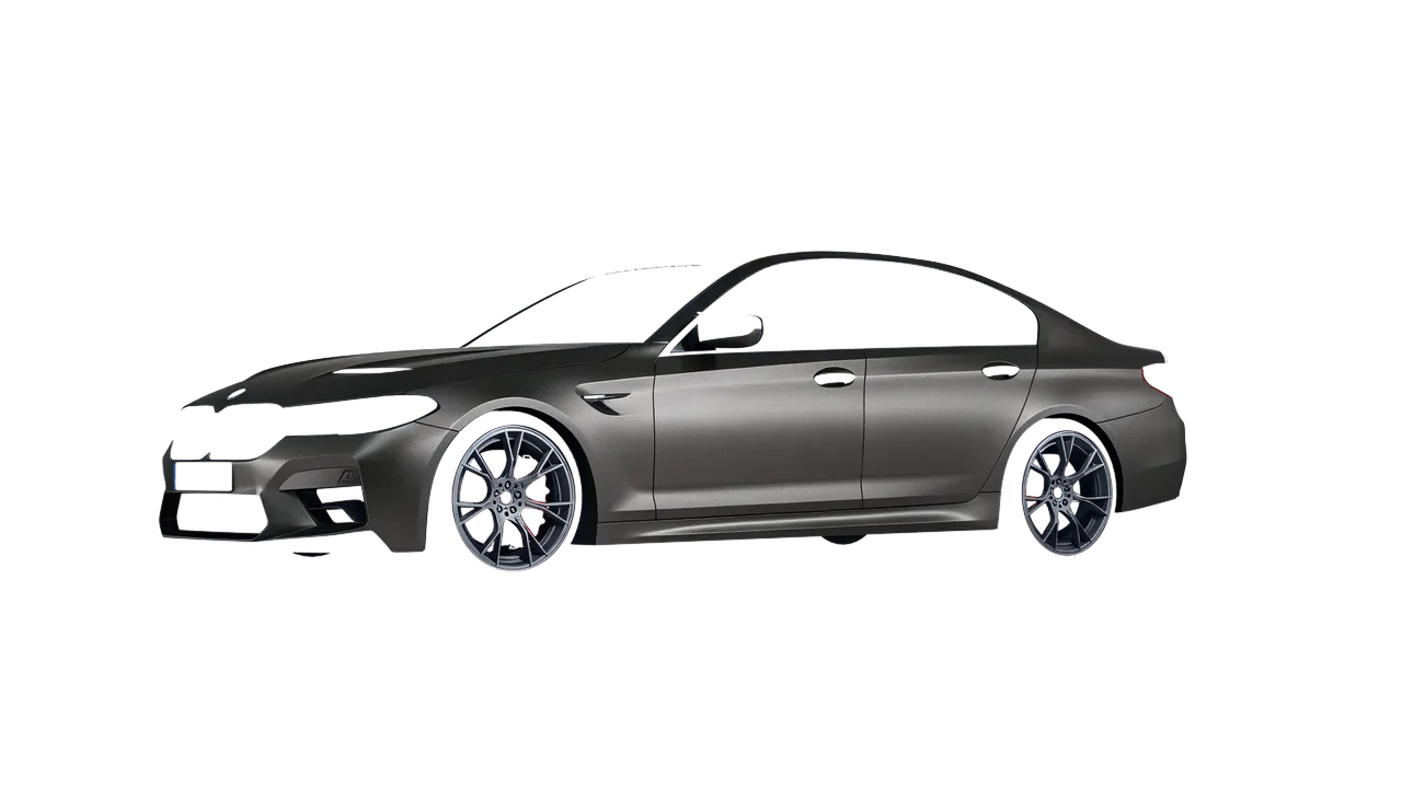 BMW M5 CS 2022 wrapped in Black Rock Grey (Avery Dennison SW900-823-M), front three-quarter view