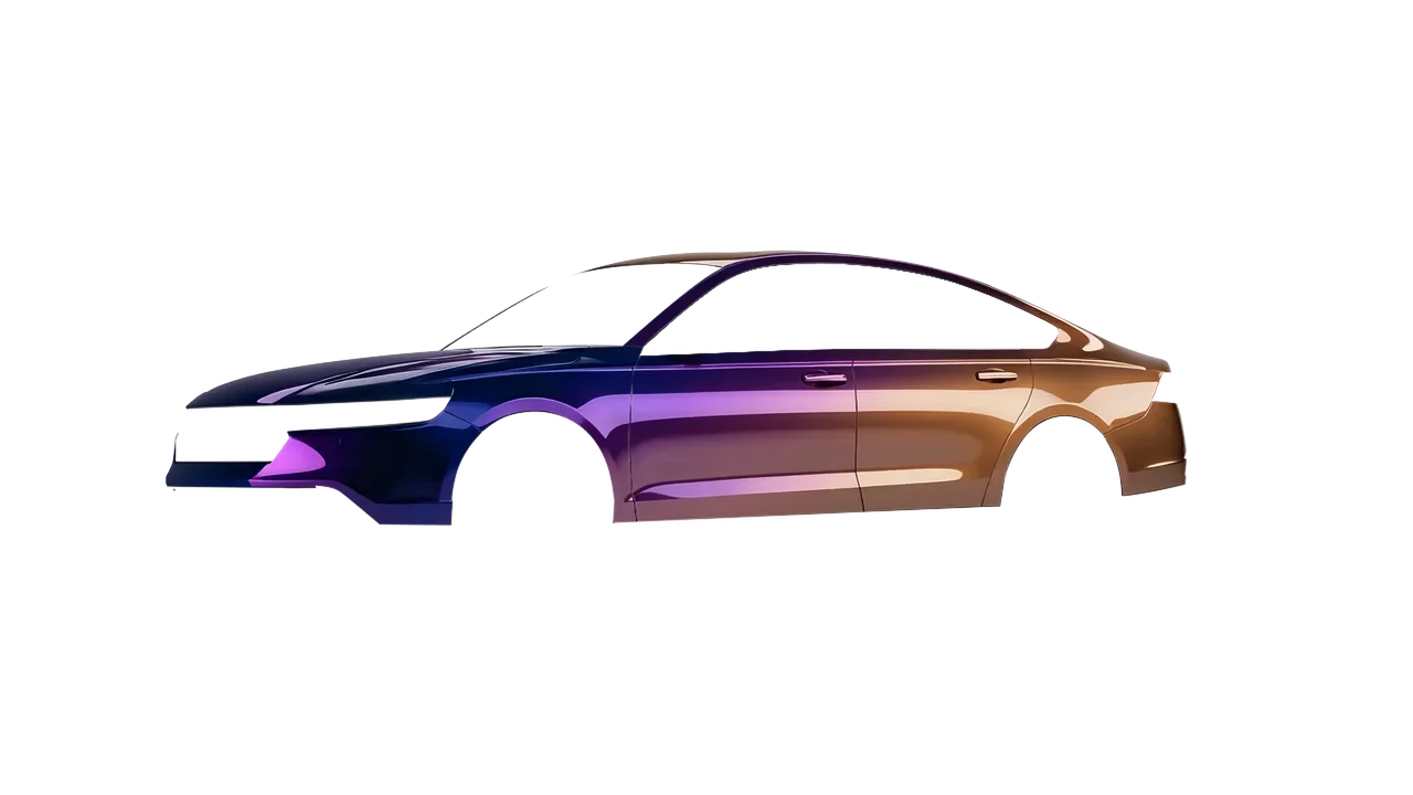 Honda Accord 2024 wrapped in Gloss Flip Deep Space (3M GP278), front three-quarter view