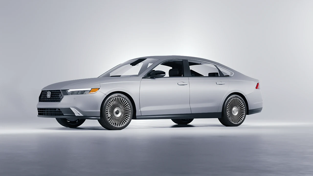 Honda Accord 2024 on RDB LA 50 forged wheels, front three-quarter view