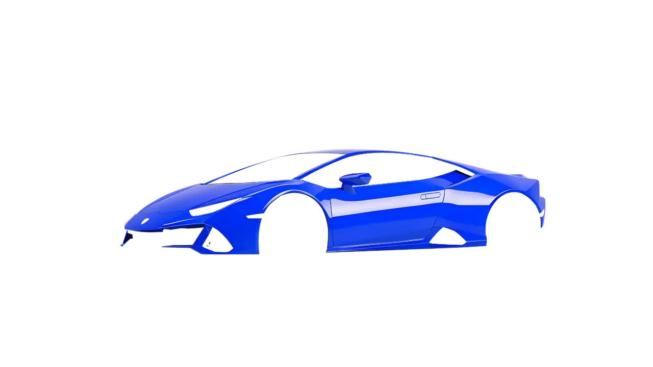 Lamborghini Huracan Evo 2024 wrapped in Atlantic Pearl Gloss (KPMF K75402), front three-quarter view