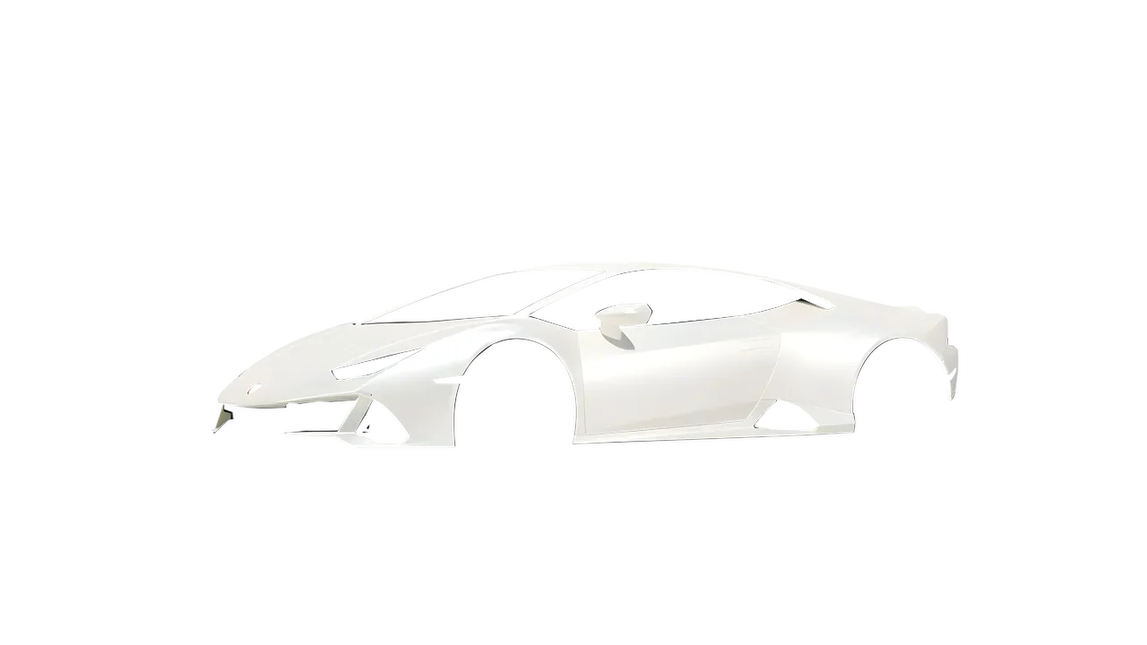 Lamborghini Huracan Evo 2024 wrapped in Matt Siberian Pearl (KPMF K75539), front three-quarter view
