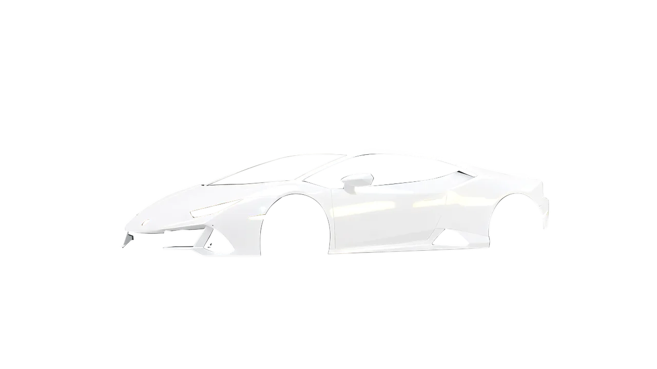 Lamborghini Huracan Evo 2024 wrapped in Gold White Starlight Gloss (KPMF K75472), front three-quarter view