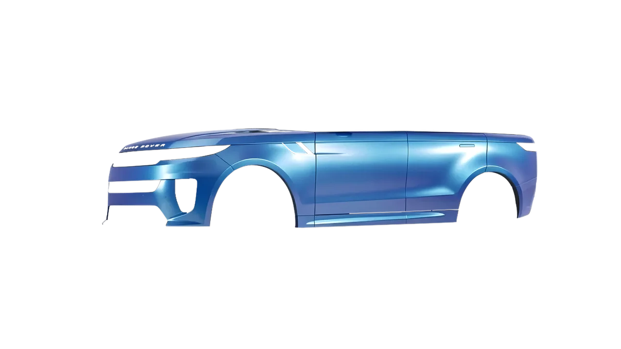 Land Rover Range Rover Sport SV 2024 wrapped in Jetstream Blue Gloss (ORACAL 970RA-963G), front three-quarter view