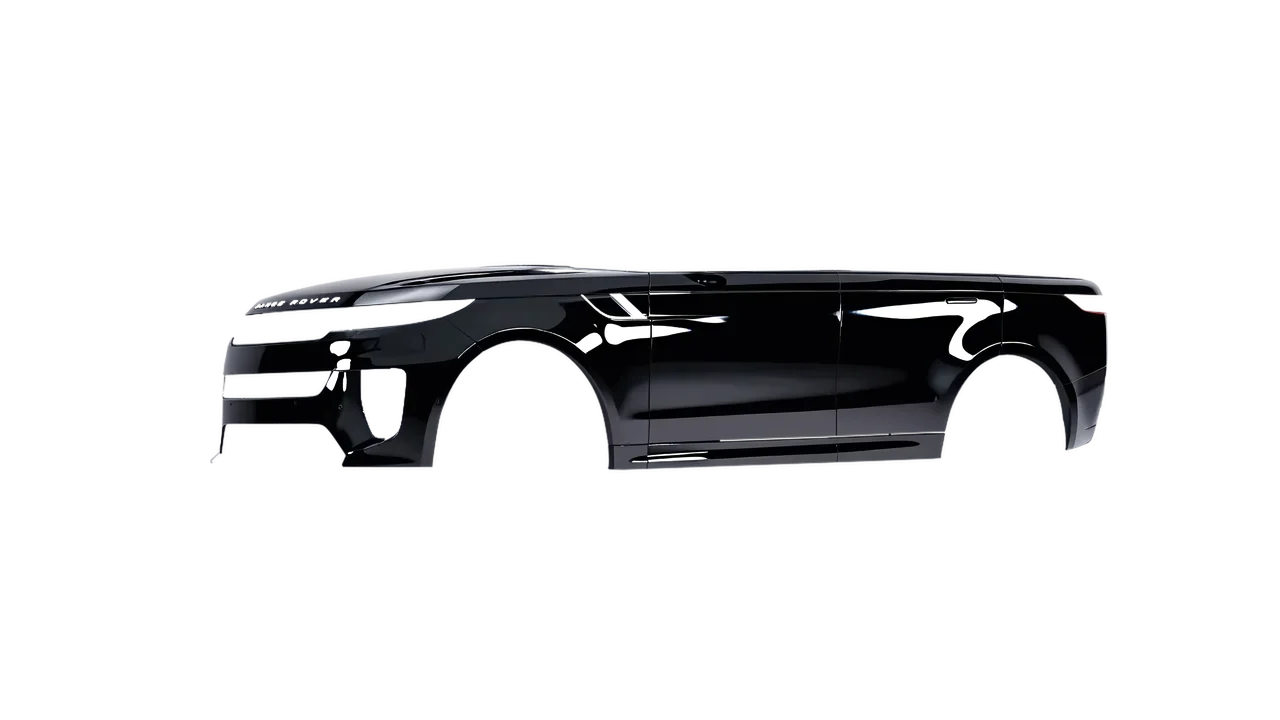 Land Rover Range Rover Sport SV 2024 wrapped in Black Gloss (KPMF K88021), front three-quarter view