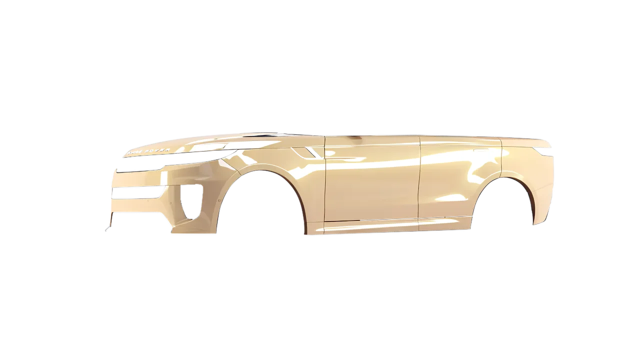 Land Rover Range Rover Sport SV 2024 wrapped in Champagne Myst Gloss (ORACAL 970RA-996G), front three-quarter view