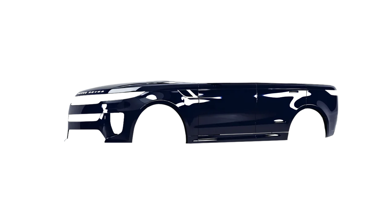 Land Rover Range Rover Sport SV 2024 wrapped in GT3 Blue Gloss (ORACAL 970RA-111G), front three-quarter view