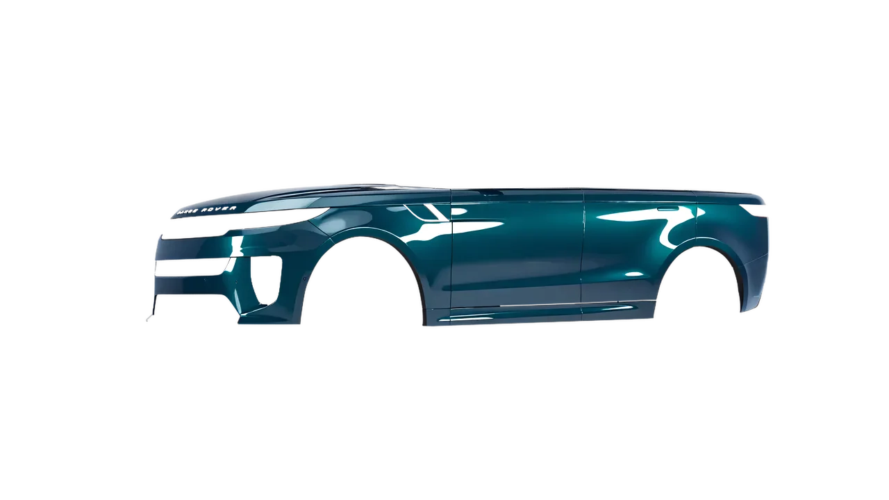 Land Rover Range Rover Sport SV 2024 wrapped in Juniper Gloss (ORACAL 970RA-689G), front three-quarter view