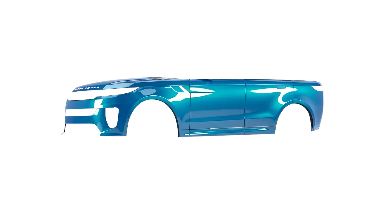 Land Rover Range Rover Sport SV 2024 wrapped in Lagoon Gloss (ORACAL 970RA-553G), front three-quarter view