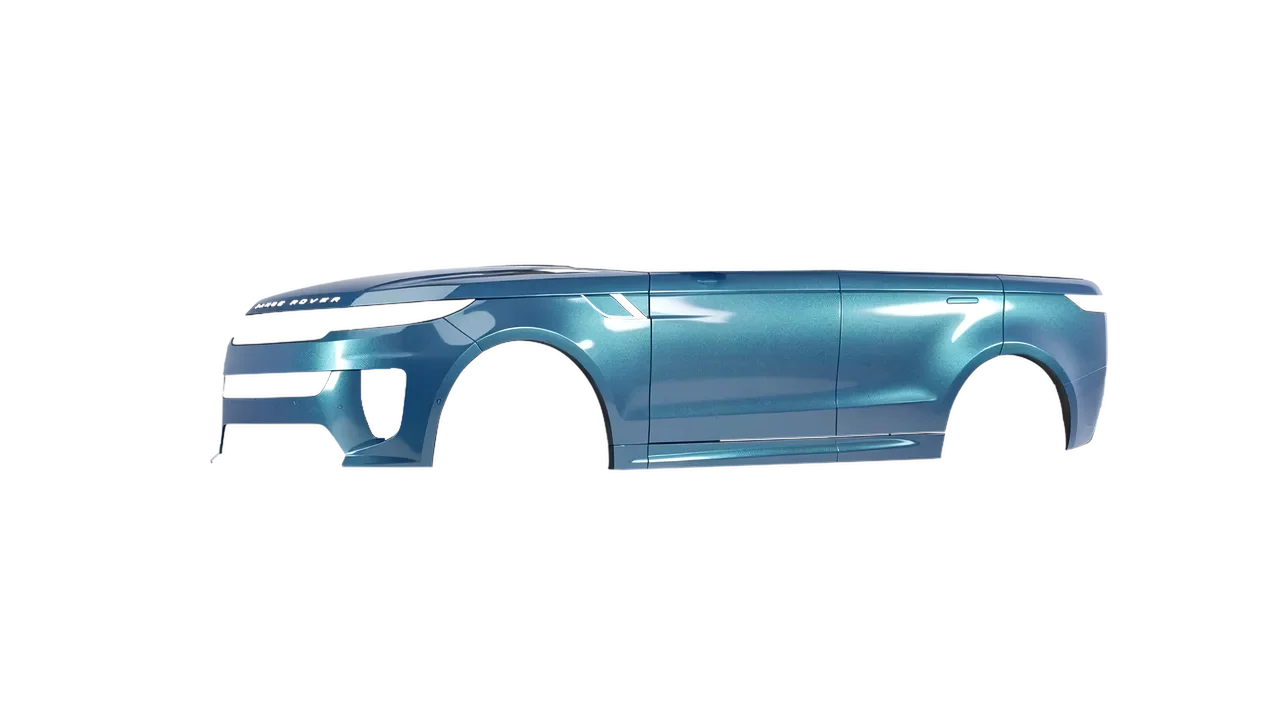 Land Rover Range Rover Sport SV 2024 wrapped in Ballistic Blue Gloss (ORACAL 970RA-571G), front three-quarter view