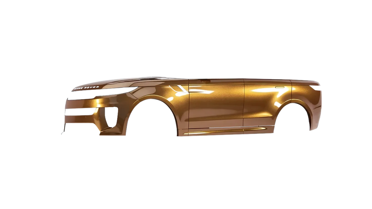 Land Rover Range Rover Sport SV 2024 wrapped in Bronze Gloss (ORACAL 970RA-920G), front three-quarter view