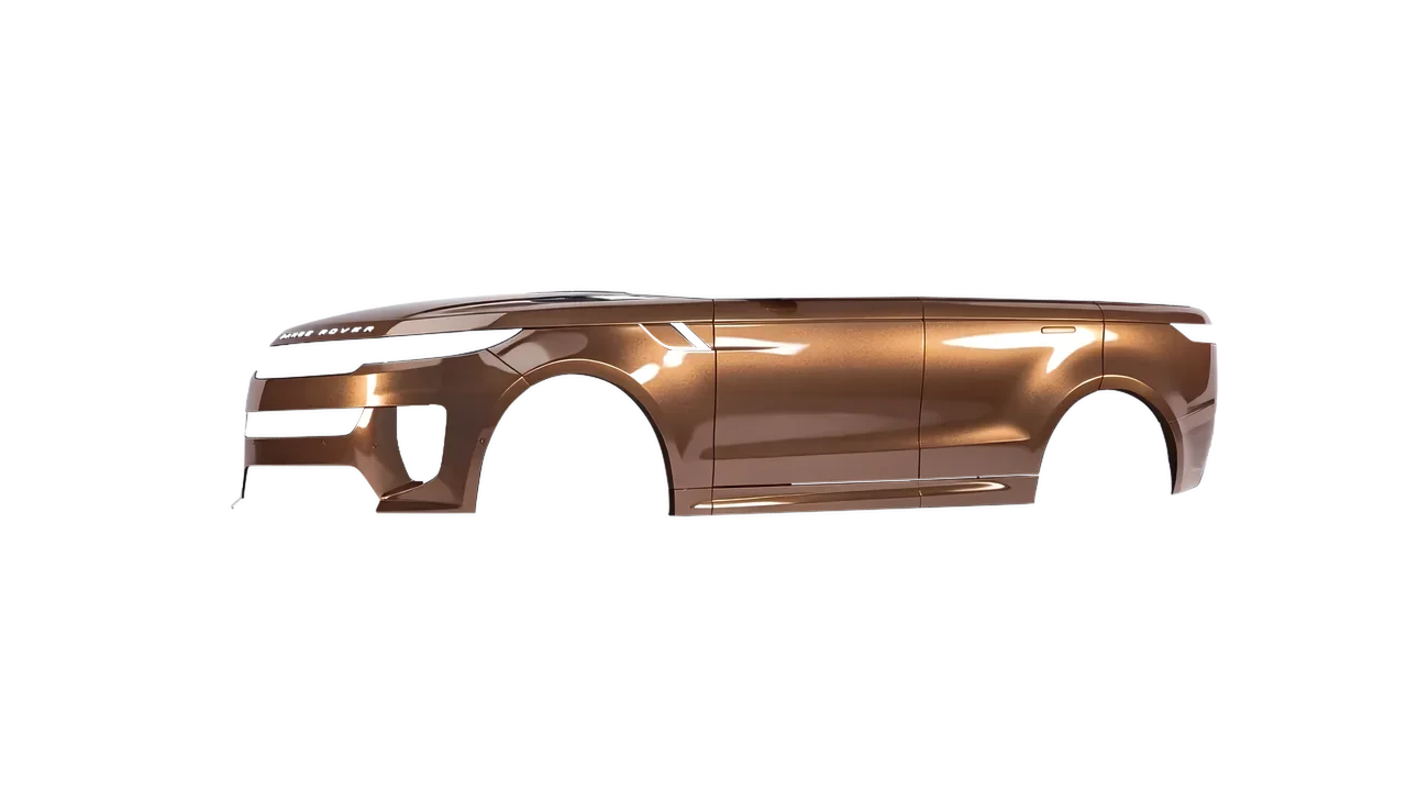 Land Rover Range Rover Sport SV 2024 wrapped in Bronze Antique Gloss (ORACAL 970RA-921G), front three-quarter view