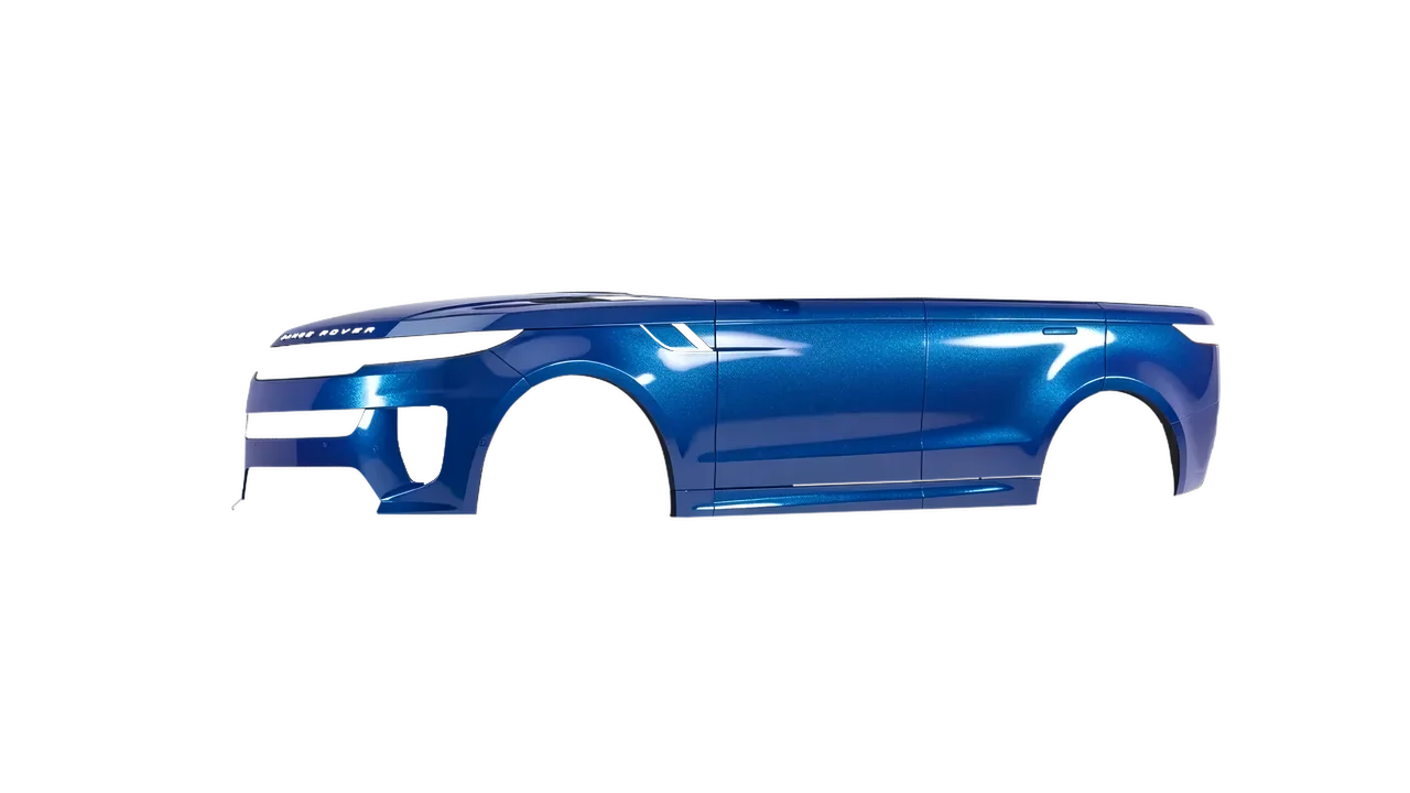 Land Rover Range Rover Sport SV 2024 wrapped in Deep Blue Gloss (ORACAL 970RA-192G), front three-quarter view