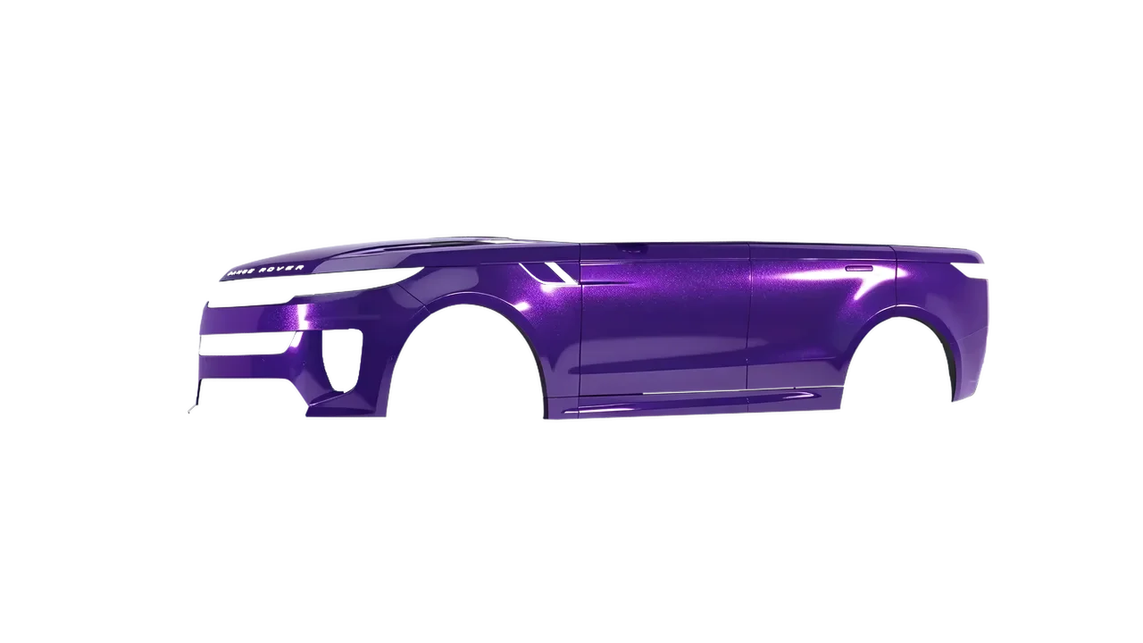 Land Rover Range Rover Sport SV 2024 wrapped in Imperial Orchid Gloss (KPMF K75468), front three-quarter view