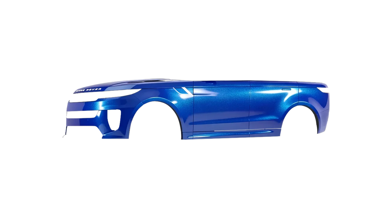 Land Rover Range Rover Sport SV 2024 wrapped in Indulgent Blue Gloss (KPMF K75405), front three-quarter view