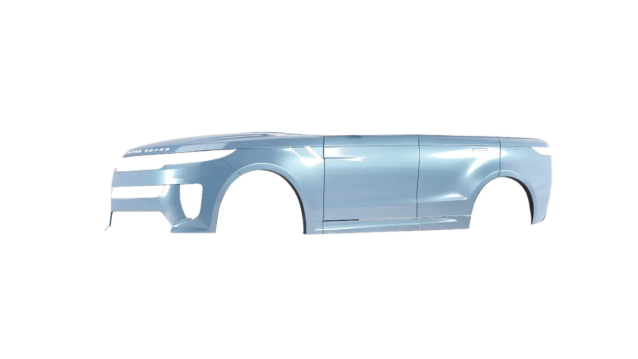Land Rover Range Rover Sport SV 2024 wrapped in Millennium Grey Gloss (ORACAL 970RA-793G), front three-quarter view