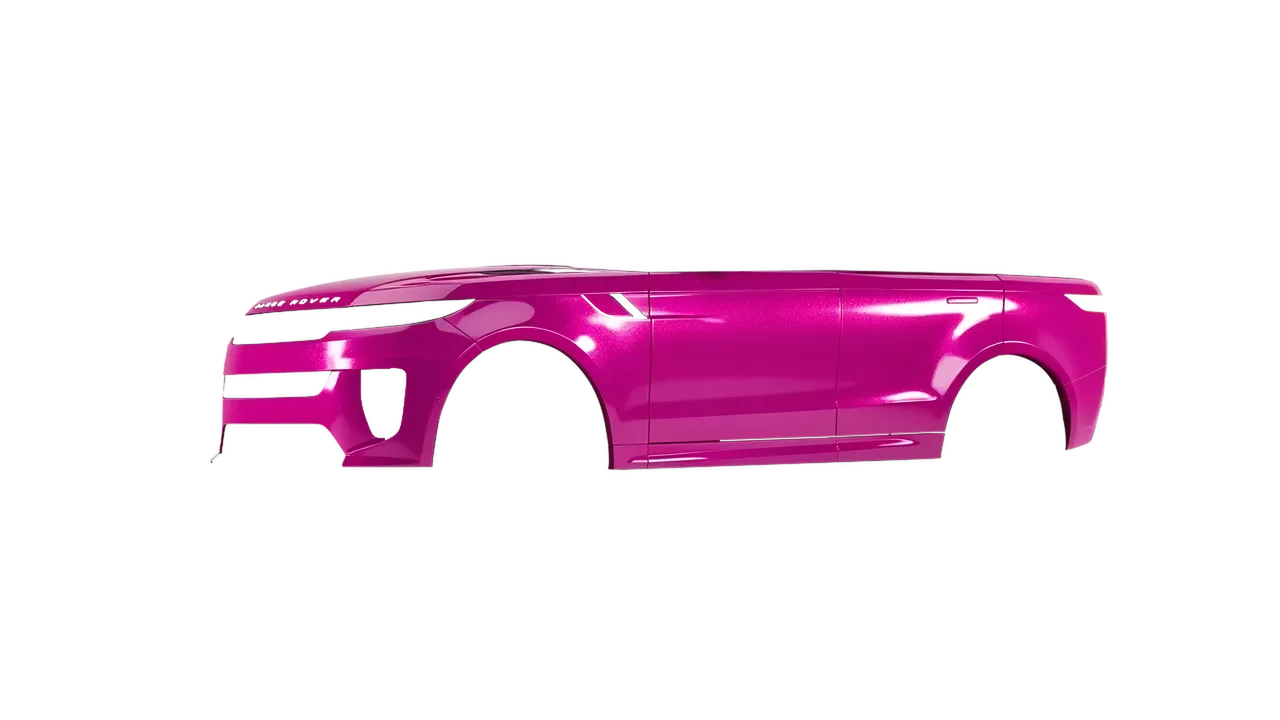 Land Rover Range Rover Sport SV 2024 wrapped in Momentum Pink Gloss (KPMF K75406), front three-quarter view
