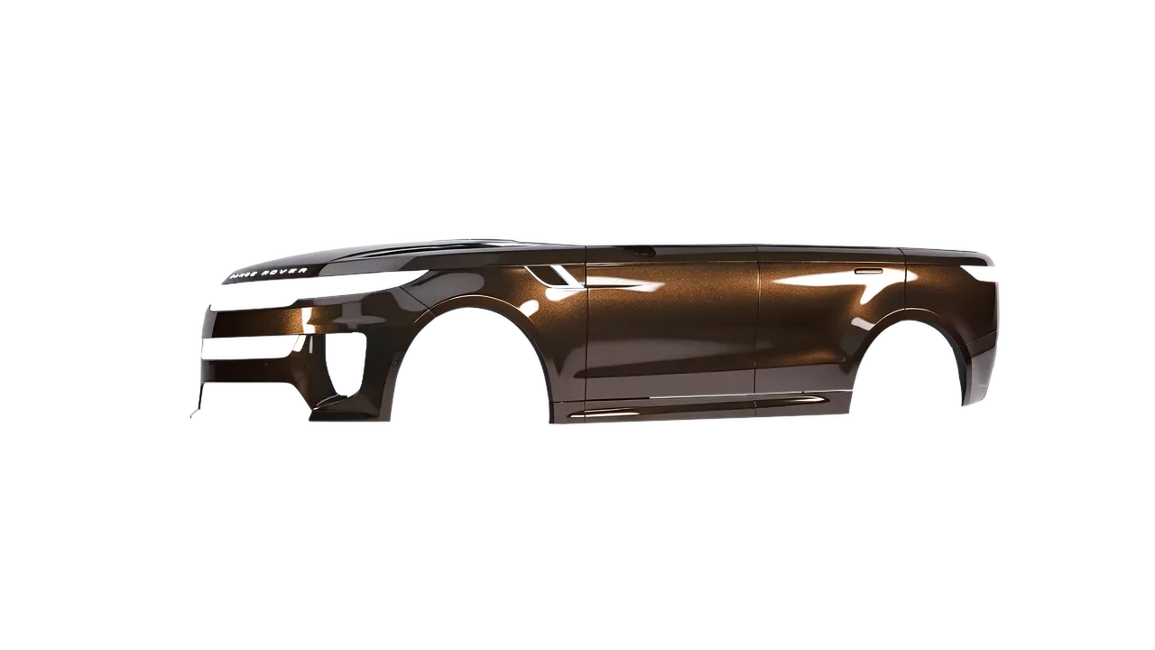 Land Rover Range Rover Sport SV 2024 wrapped in Orient Brown Gloss (ORACAL 970RA-874G), front three-quarter view