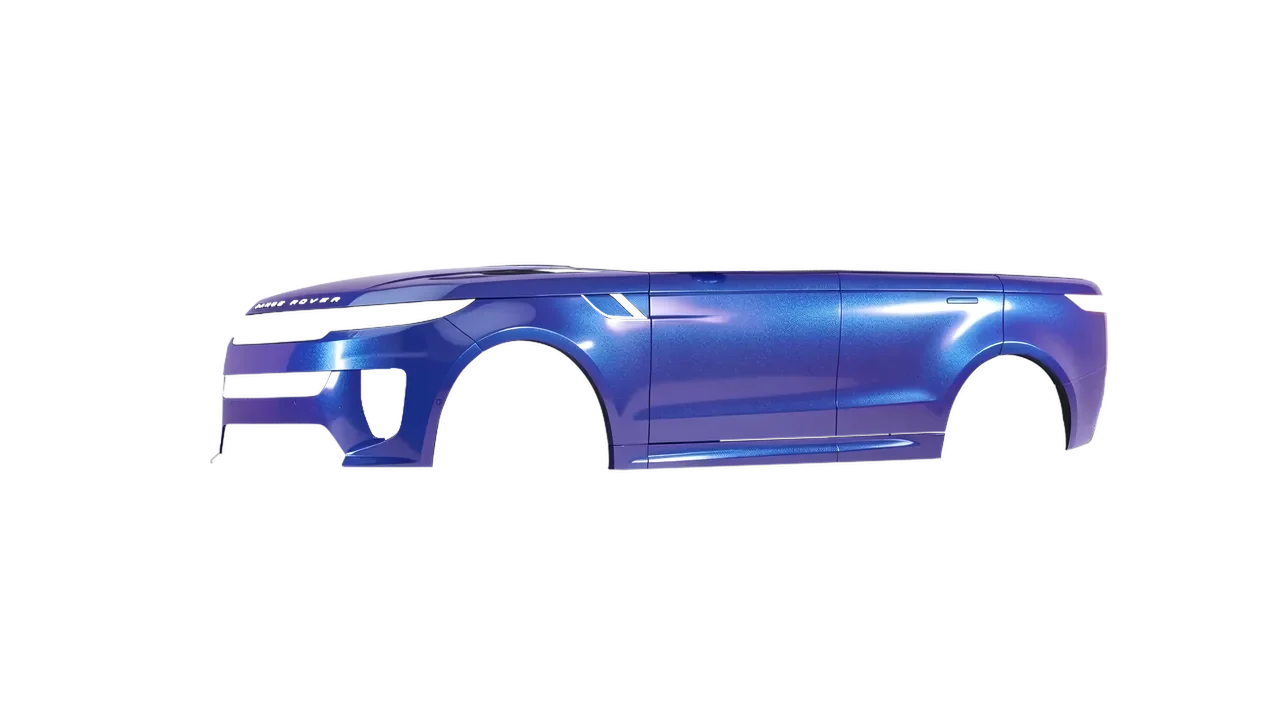 Land Rover Range Rover Sport SV 2024 wrapped in Twilight Sky Gloss (KPMF K75417), front three-quarter view