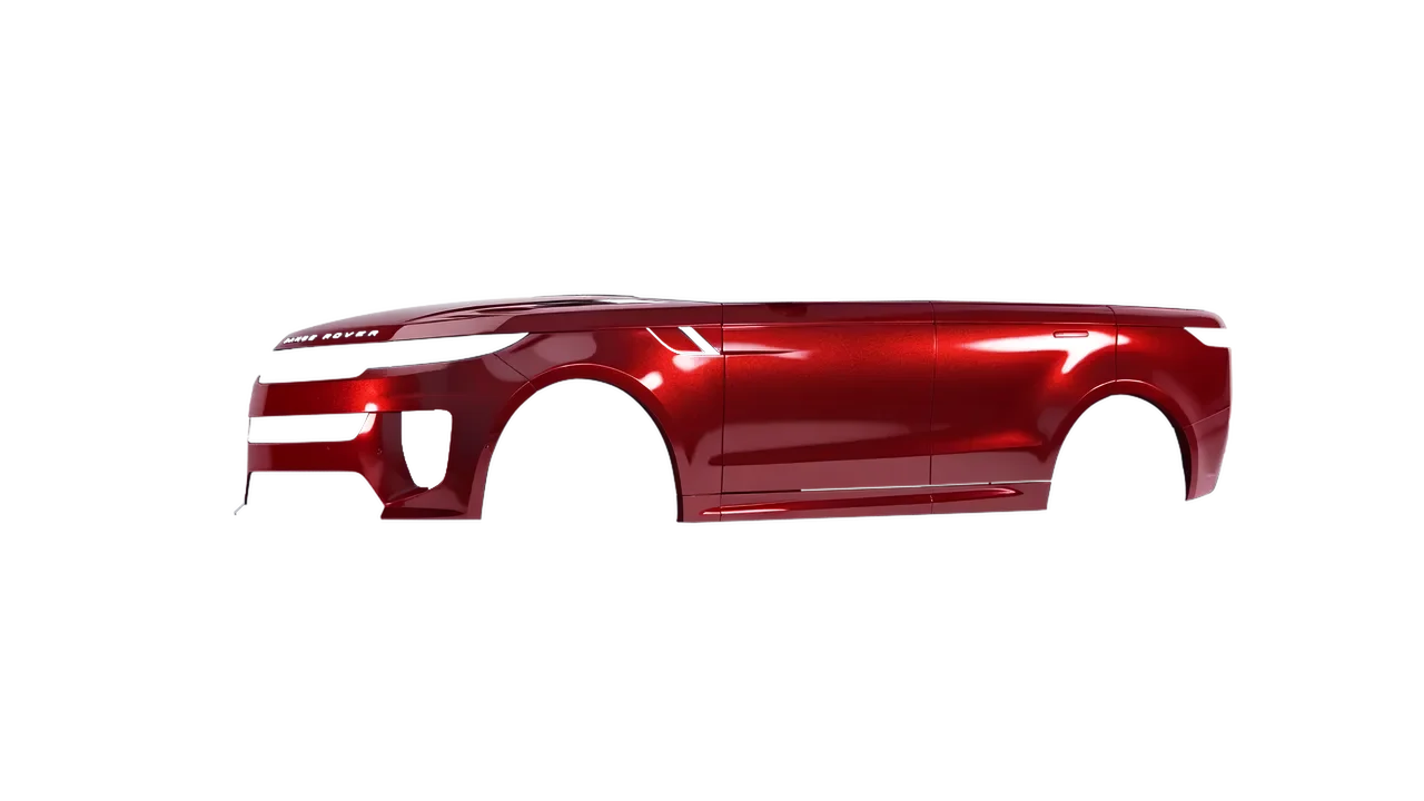 Land Rover Range Rover Sport SV 2024 wrapped in Vengeance Red Gloss (KPMF K75403), front three-quarter view
