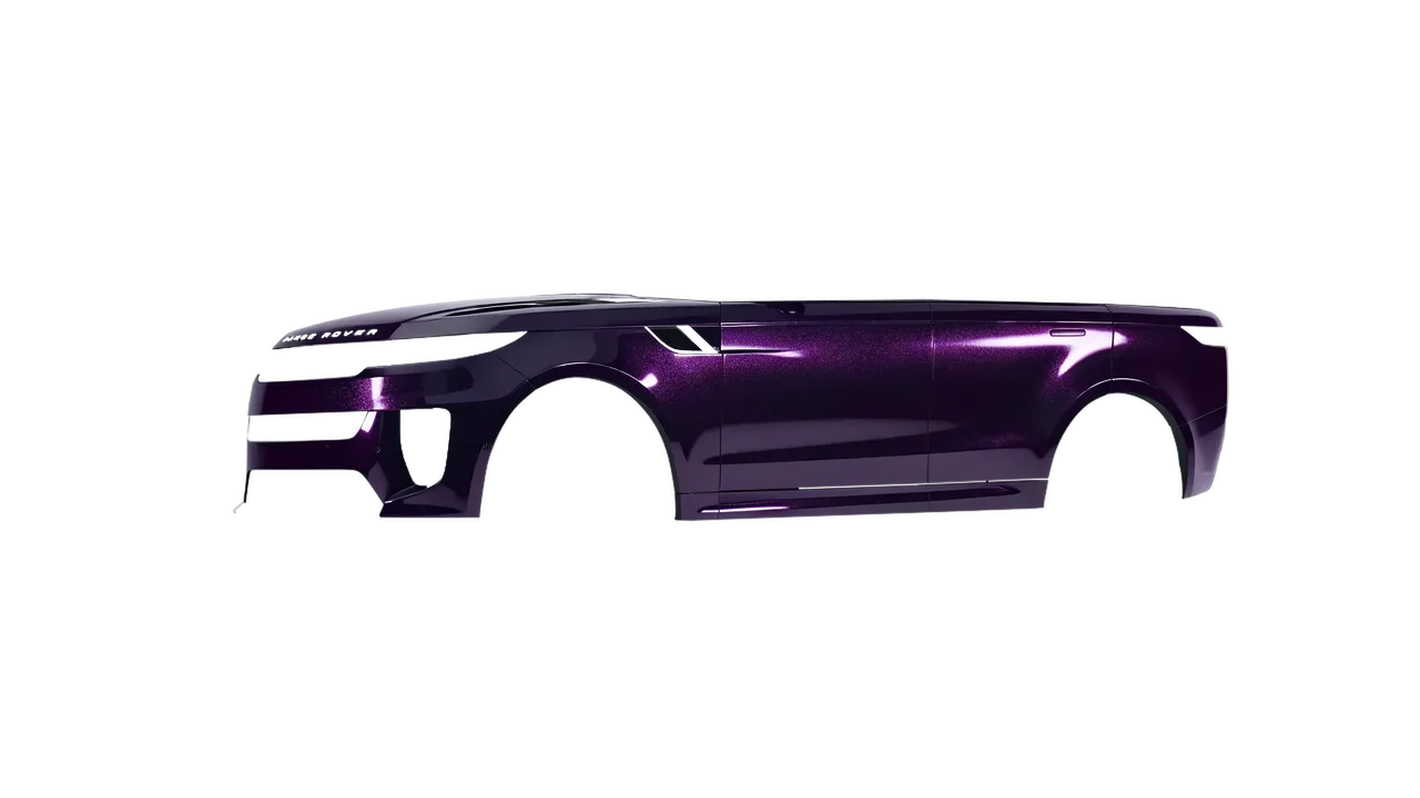 Land Rover Range Rover Sport SV 2024 wrapped in Viola Noir Gloss (KPMF K75416), front three-quarter view