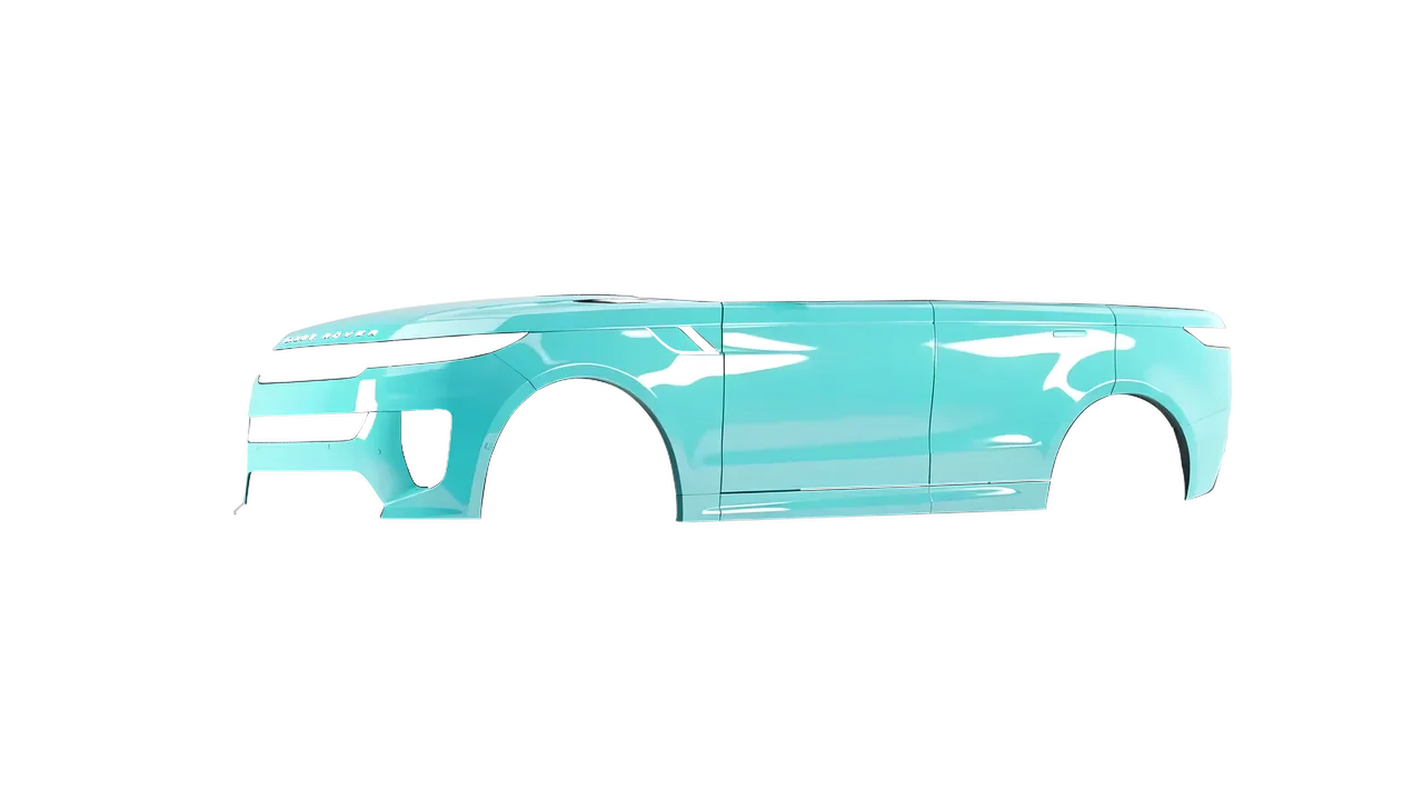 Land Rover Range Rover Sport SV 2024 wrapped in Mint Gloss (ORACAL 970RA-055G), front three-quarter view