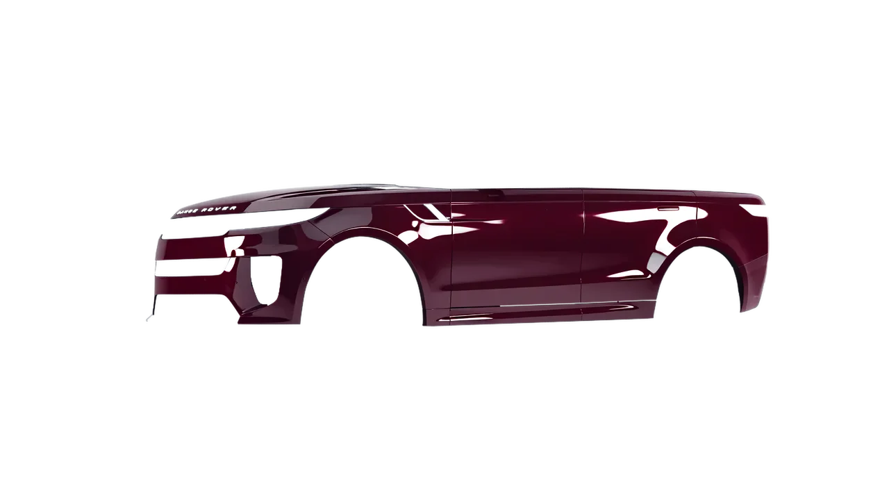 Land Rover Range Rover Sport SV 2024 wrapped in Purple Red Gloss (ORACAL 970RA-026G), front three-quarter view