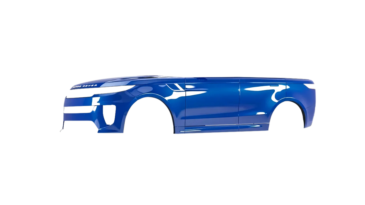 Land Rover Range Rover Sport SV 2024 wrapped in Sea Blue Gloss (ORACAL 970RA-509G), front three-quarter view