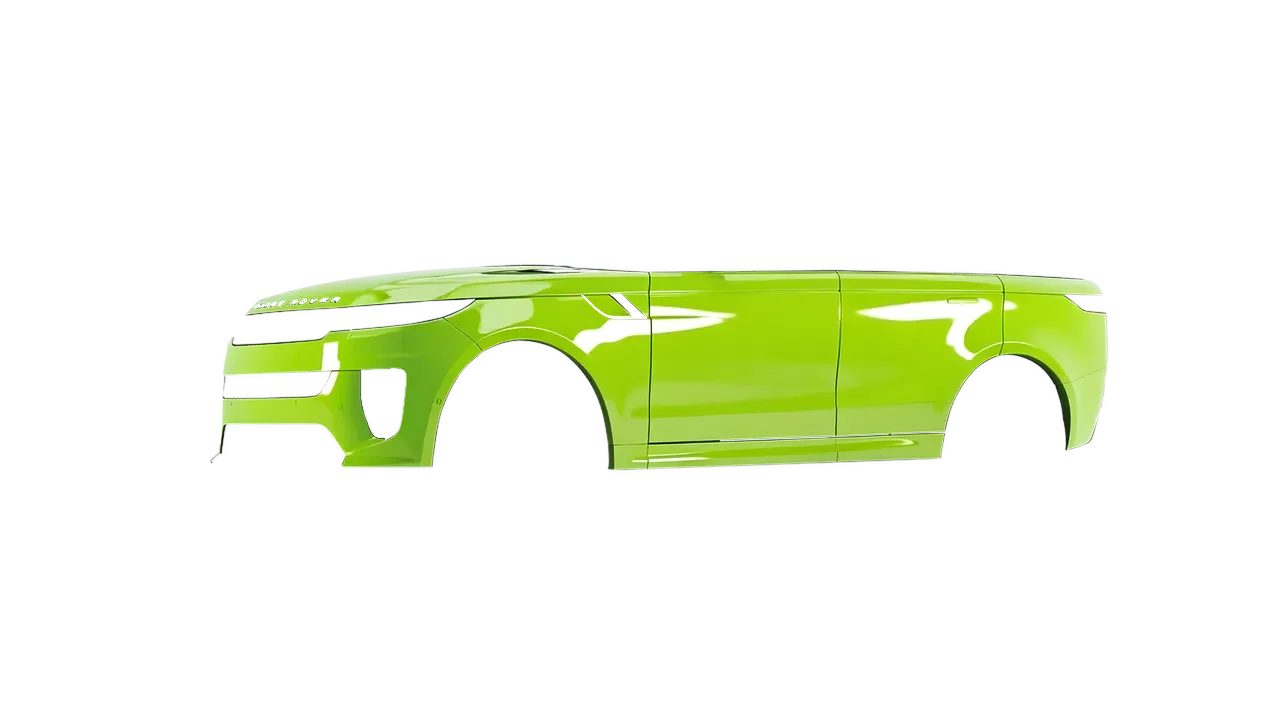 Land Rover Range Rover Sport SV 2024 wrapped in Surge Green Gloss (KPMF K75438), front three-quarter view