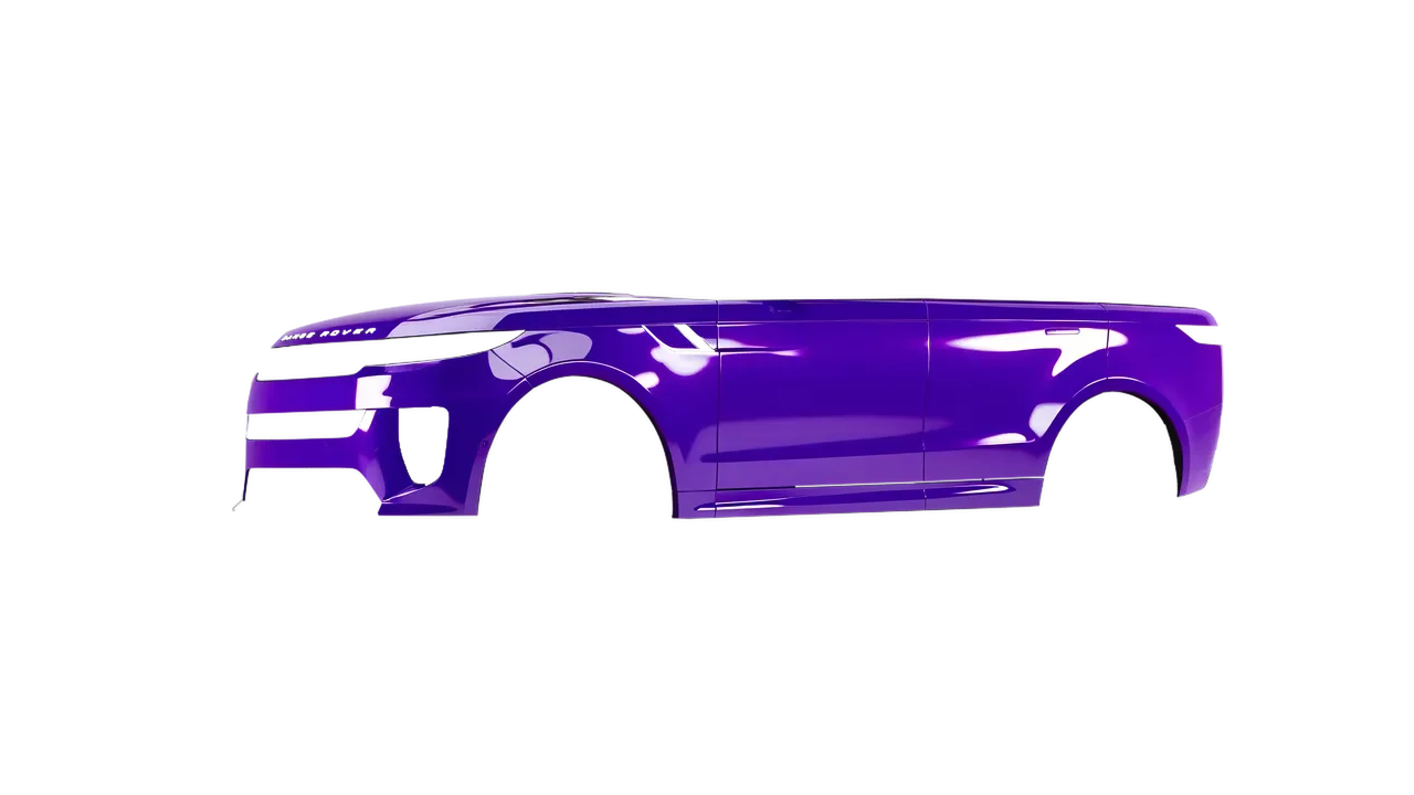 Land Rover Range Rover Sport SV 2024 wrapped in High Gloss Plum Explosion 2.0 (3M HGP258), front three-quarter view