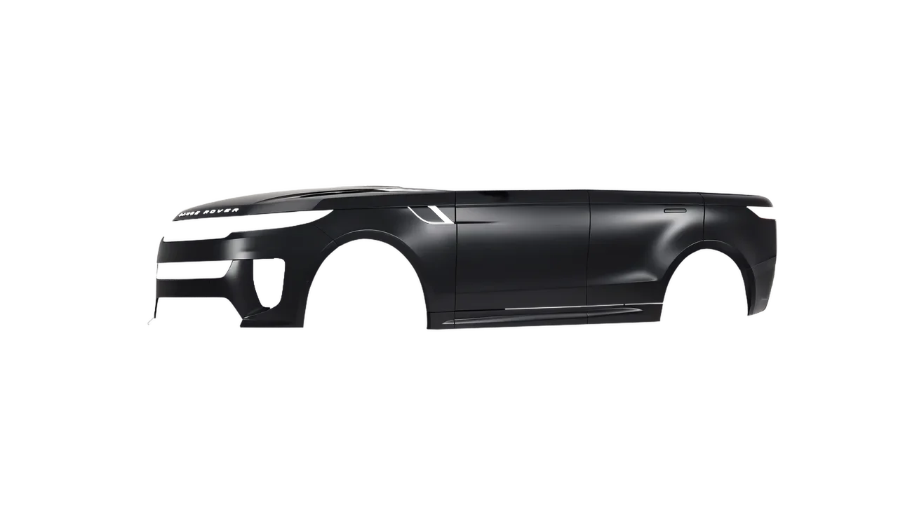 Land Rover Range Rover Sport SV 2024 wrapped in Black Matt (ORACAL 970RA-070M), front three-quarter view