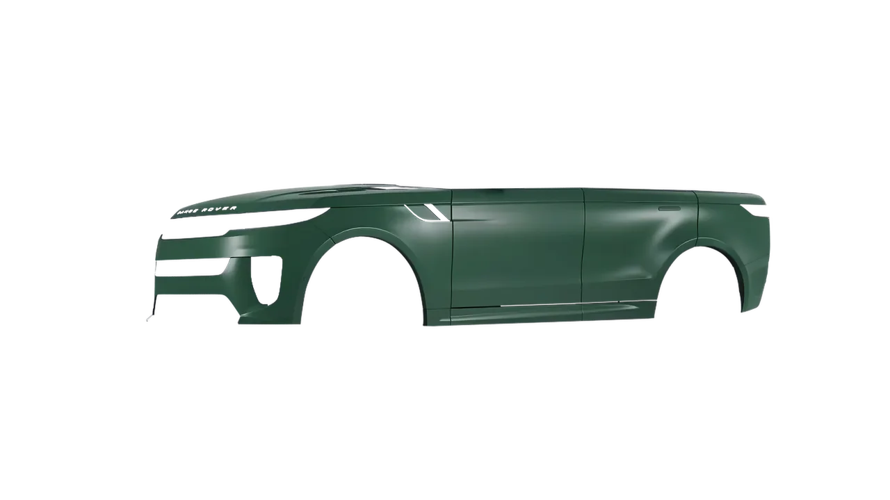 Land Rover Range Rover Sport SV 2024 wrapped in Absolute Matt Forest Green (KPMF K75806), front three-quarter view