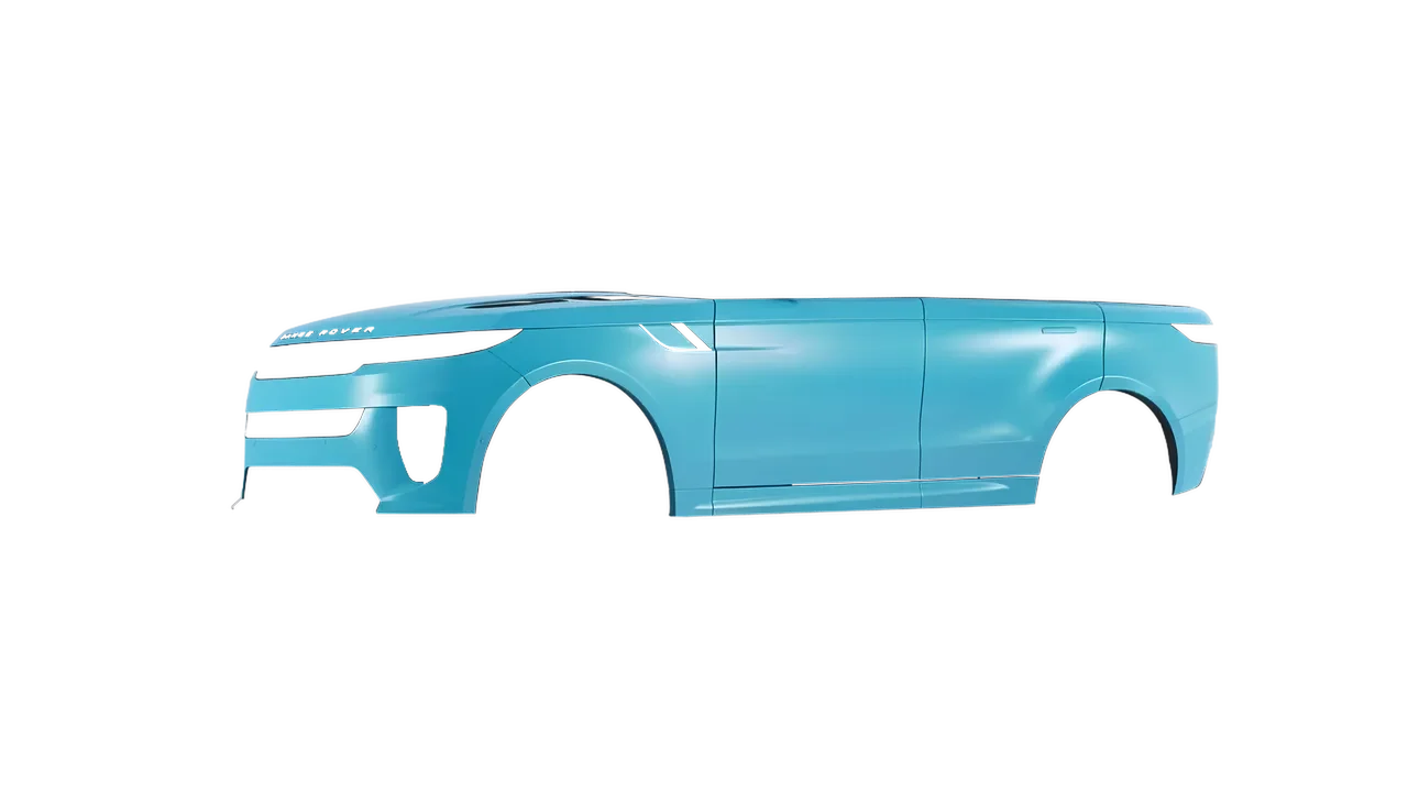 Land Rover Range Rover Sport SV 2024 wrapped in Lagoon Matt (ORACAL 970RA-553M), front three-quarter view