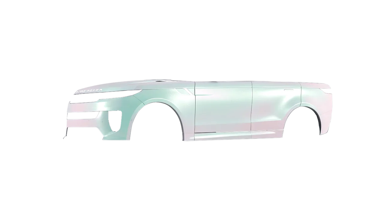 Land Rover Range Rover Sport SV 2024 wrapped in Matt Aurora Pearl (KPMF K75552), front three-quarter view