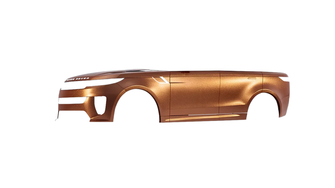 Land Rover Range Rover Sport SV 2024 wrapped in Copper Matt (ORACAL 970RA-092M), front three-quarter view