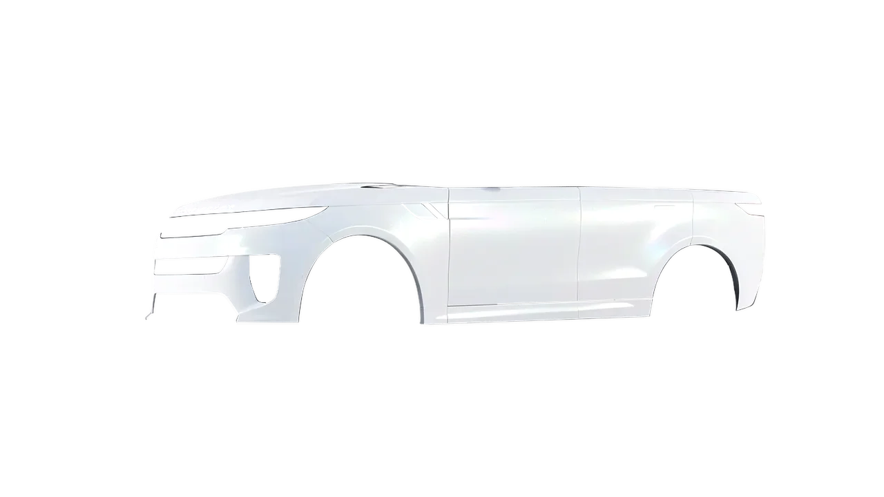 Land Rover Range Rover Sport SV 2024 wrapped in Matt Crystalline White (KPMF K75540), front three-quarter view