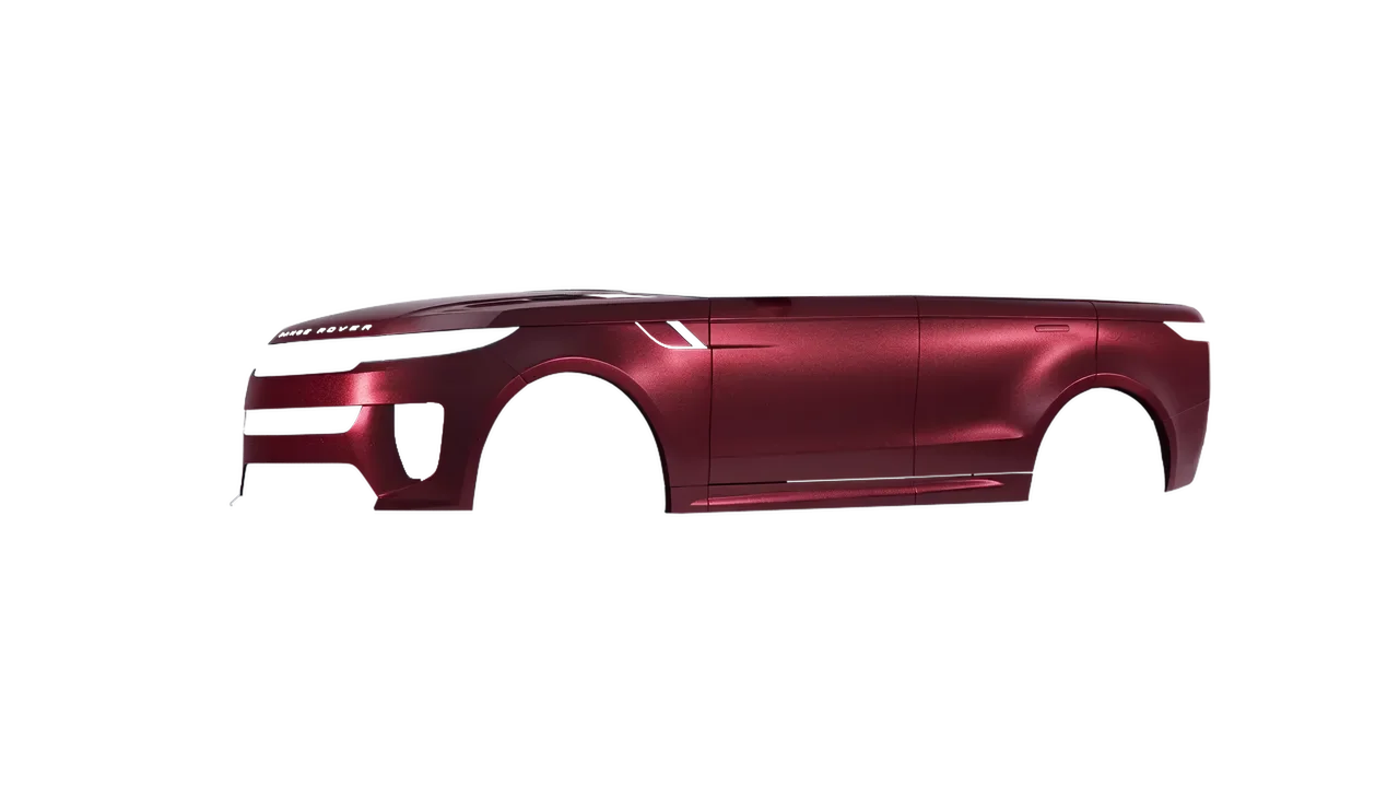 Land Rover Range Rover Sport SV 2024 wrapped in Dark Red Matt (ORACAL 970RA-368M), front three-quarter view