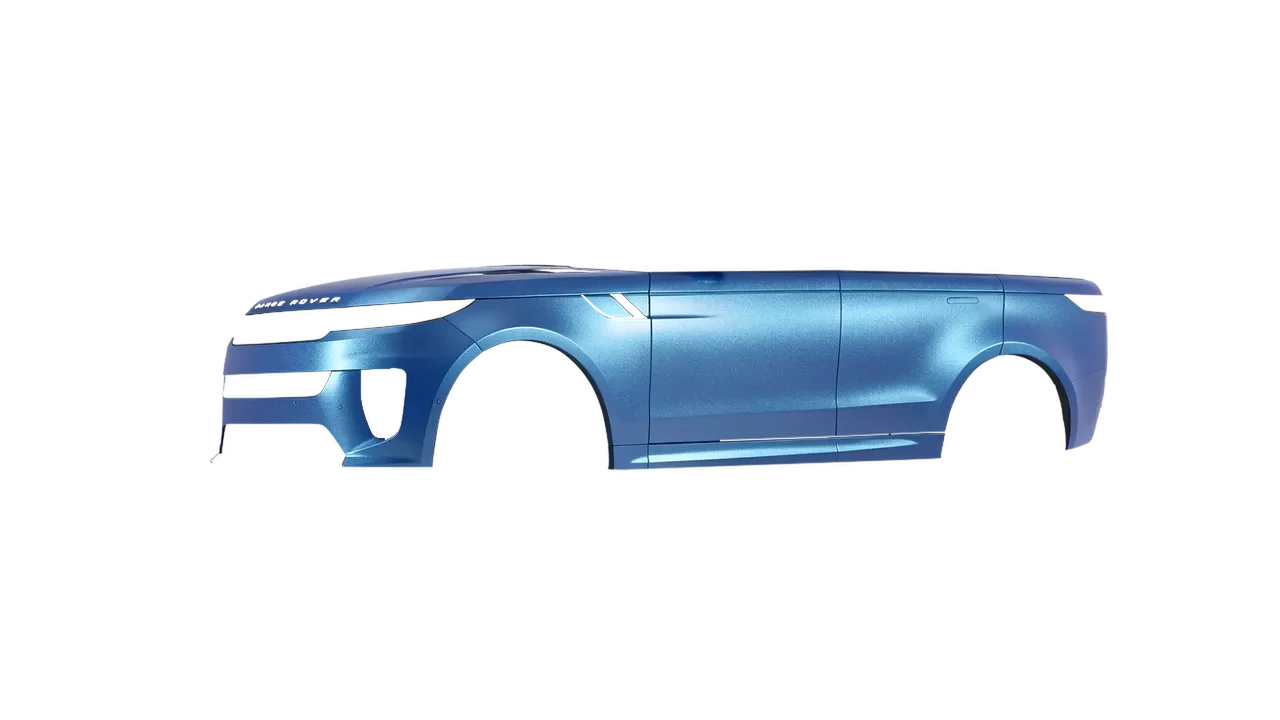 Land Rover Range Rover Sport SV 2024 wrapped in Matt Elan Blue (KPMF K75561), front three-quarter view