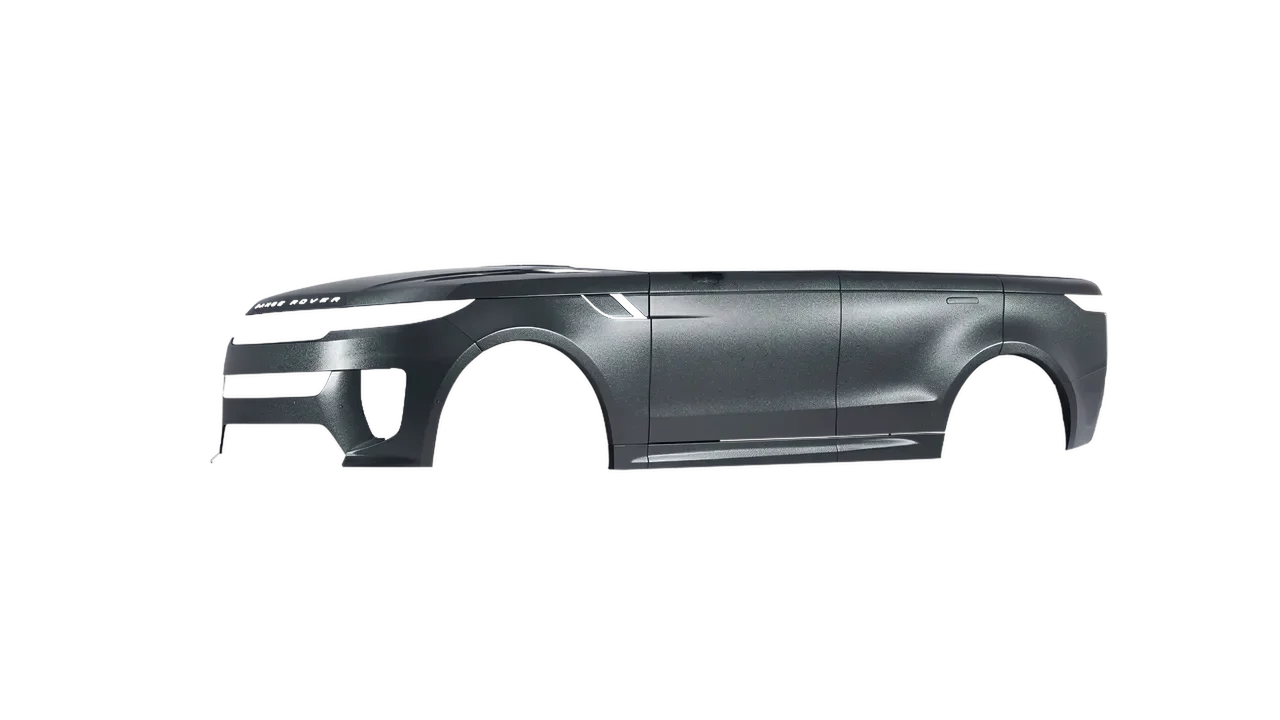Land Rover Range Rover Sport SV 2024 wrapped in Graphite Matt (ORACAL 970RA-932M), front three-quarter view