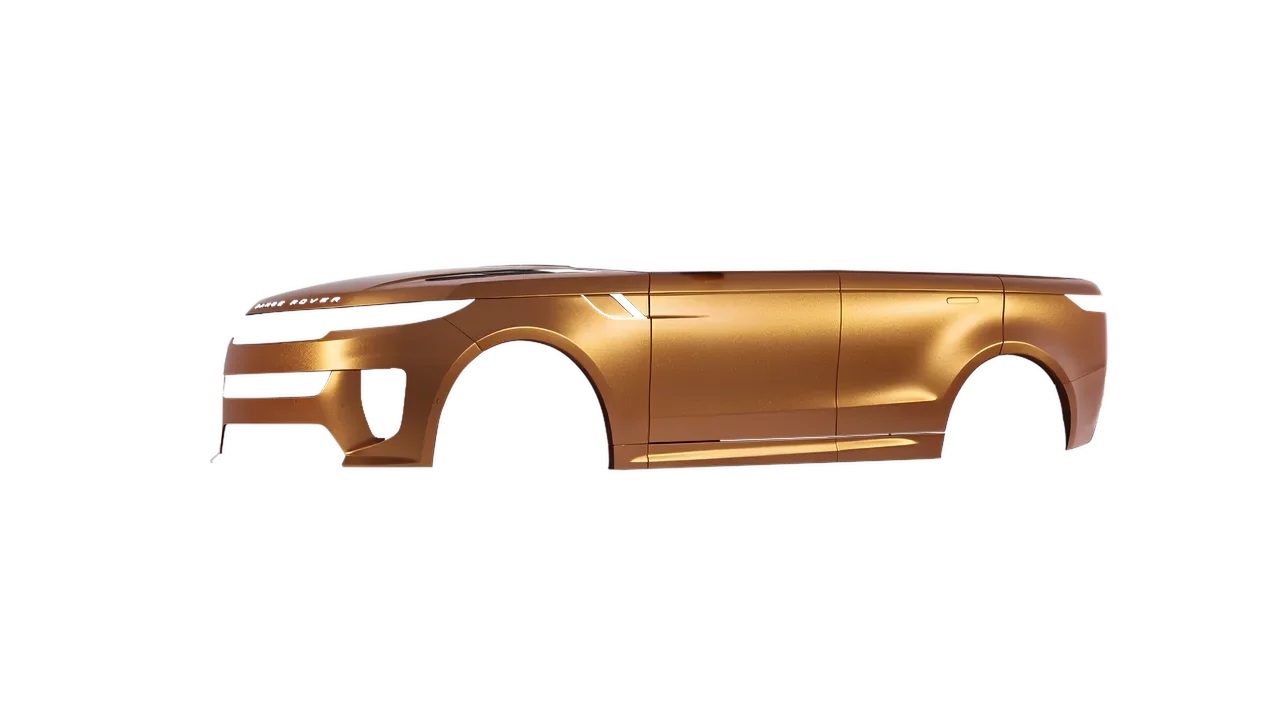 Land Rover Range Rover Sport SV 2024 wrapped in Matt Iced Amber Titanium (KPMF K75591), front three-quarter view