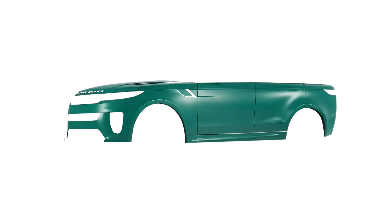 Land Rover Range Rover Sport SV 2024 wrapped in Matt Iced Green Titanium (KPMF K75507), front three-quarter view