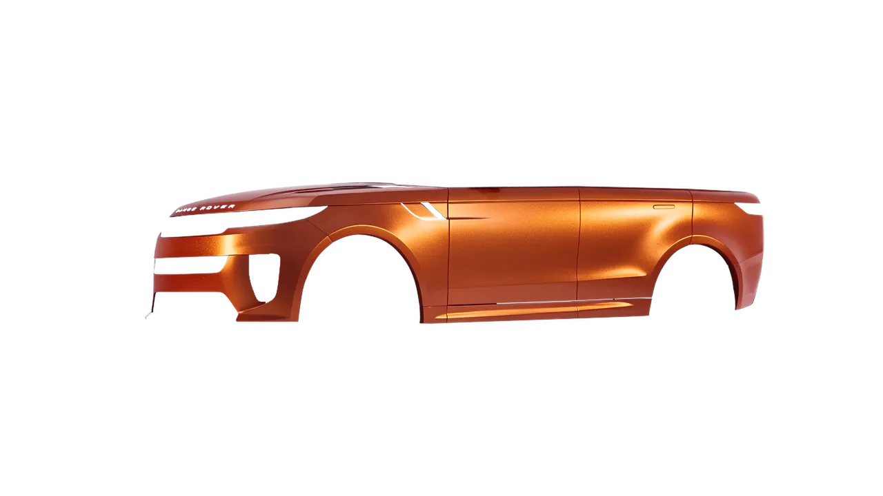 Land Rover Range Rover Sport SV 2024 wrapped in Matt Iced Orange Titanium (KPMF K75502), front three-quarter view
