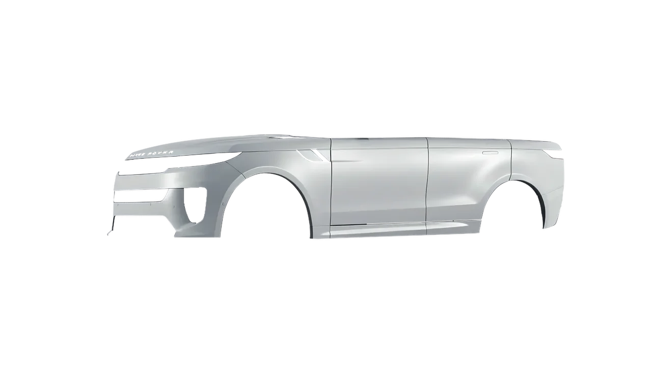 Land Rover Range Rover Sport SV 2024 wrapped in Matt Lightning (KPMF K75548), front three-quarter view