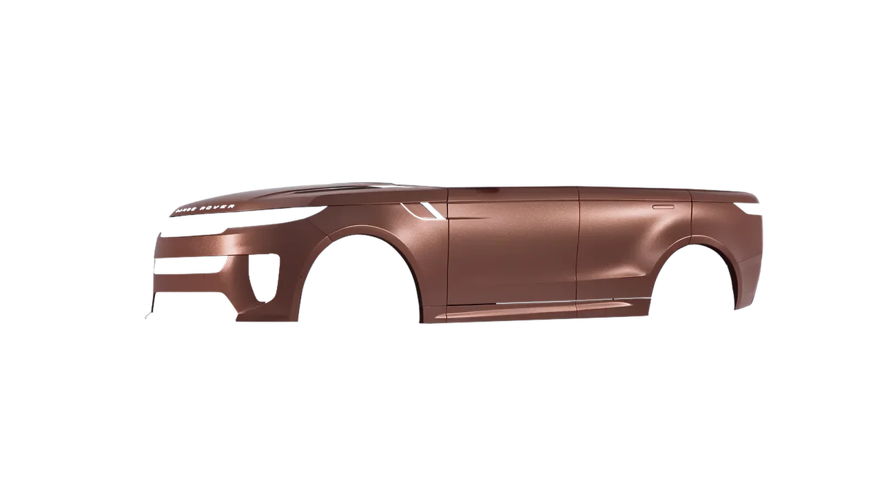 Land Rover Range Rover Sport SV 2024 wrapped in Matt Russet Red (KPMF K75545), front three-quarter view
