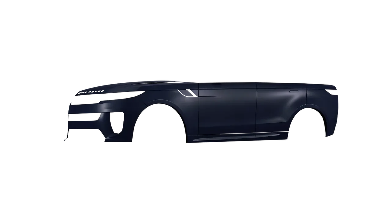 Land Rover Range Rover Sport SV 2024 wrapped in Matt Sinister Blue (KPMF K75562), front three-quarter view