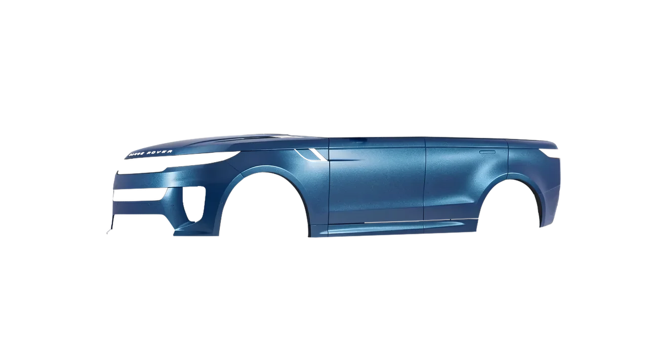 Land Rover Range Rover Sport SV 2024 wrapped in Matt Trenton Blue (KPMF K75544), front three-quarter view