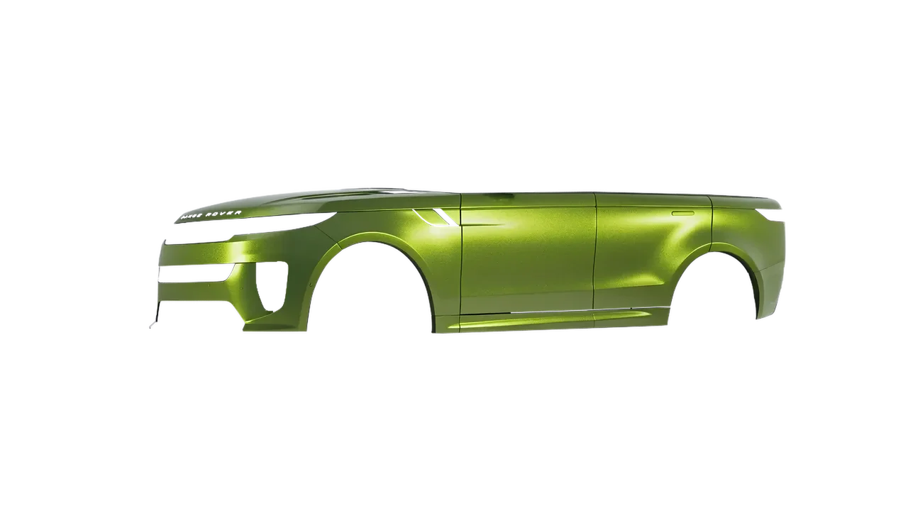 Land Rover Range Rover Sport SV 2024 wrapped in Matt Viper Green (KPMF K75542), front three-quarter view